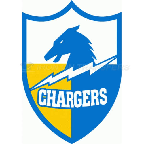 San Diego Chargers Iron-on Stickers (Heat Transfers)NO.733
